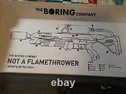 Not-A-Flamethrower The Boring Company not a flamethrower & Fire Extinguisher