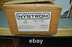 Nystrom Stainless Steel Fire Extinguisher Cabinet 27 1/2 X 11 1/2 Nos