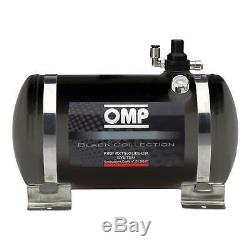 OMP Black Collection Electrical Steel Bottle Fire Extinguisher System 4.25 Ltr