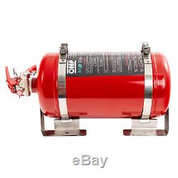OMP Black Collection (Red) Mechanical Steel Fire Extinguisher System 4.25 Ltr