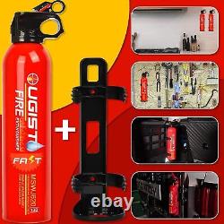 Ougist 6 Pcs Fire Extinguisher with Mount 4 in-1 Fire Extinguishers for The Ho