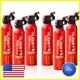 Ougist Fire Extinguisher 21oz 6-Pack for Home Kitchen Vehicle Camping MSJ620