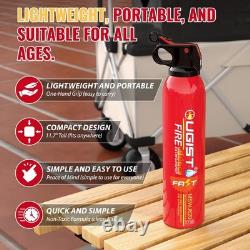 Ougist Fire Extinguisher 21oz 6-Pack for Home Kitchen Vehicle Camping MSJ620