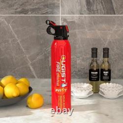 Ougist Fire Extinguisher 21oz 6-Pack for Home Kitchen Vehicle Camping MSJ620