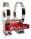 Over Rev Quick Release Stainless Band Fire Extinguisher Flat Mount 4H Aluminum