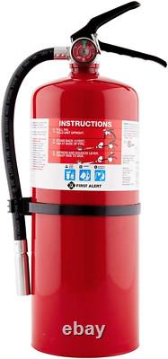 PRO10 Rechargeable Commercial Fire Extinguisher, UL Rated 4-A60-BC, Red, 1-Pac