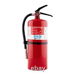 PRO10 Rechargeable Commercial Fire Extinguisher, UL rated 4-A60-BC, Red, 1