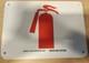 Pack Of 19 Fire Extinguisher Sign Brand Brady #43495 10''x14'