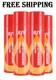 Pack of 4 Fire Extinguisher for Home, Kitchen, Car, Grill Multipurpose Wate