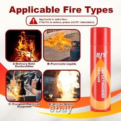 Pack of 4 Fire Extinguisher for Home, Kitchen, Car, Grill Multipurpose Wate