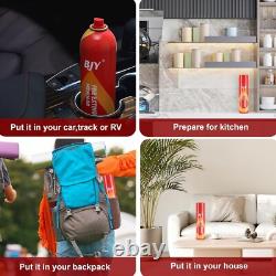 Pack of 4 Fire Extinguisher for Home, Kitchen, Car, Grill Multipurpose Wate
