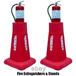 -Portable -CONE STYLE- Fire Extinguisher Stands (NO EXTINGUISHERS)