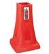Portable Cone Fire Extinguisher Stands with NO FIRE EXTINGUISHERS