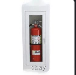 Potter Former Fire Pro Extinguisher Cabinet Case With Glass Brand NEW