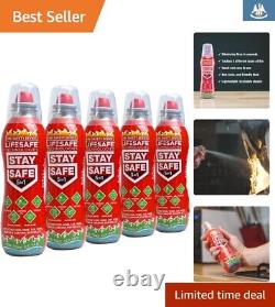 Powerful Fire Extinguisher Electrical, Oil, Textiles, Petrol/Diesel, Paper