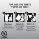 Pro 210 2A10-BC Fire Extinguisher, Rechargeable, Multi-Purpose for Home & O