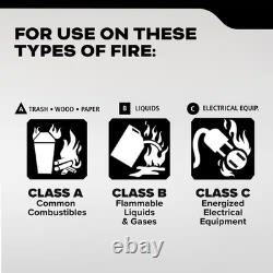 Pro plus Rechargeable 6-A120-BC Class ABC 20 Lb. Fire Extinguisher 21033506
