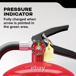 Pro plus Rechargeable 6-A120-BC Class ABC 20 Lb. Fire Extinguisher 21033506