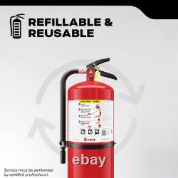 Pro plus Rechargeable 6-A120-BC Class ABC 20 Lb. Fire Extinguisher 21033506
