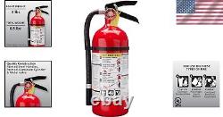 Quick Response Pro 210 Multi-Purpose Fire Extinguisher with Easy Pressure Gauge