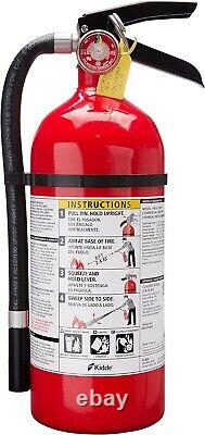 Quick Response Pro 210 Multi-Purpose Fire Extinguisher with Easy Pressure Gauge