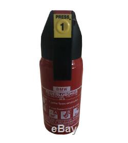 RARE OEM BMW Porsche Gloria Seat Fire Extinguisher 1KG With Bracket