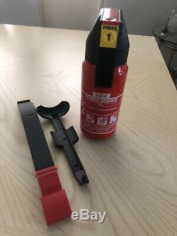 RARE OEM BMW Porsche Gloria Seat Fire Extinguisher 1KG With Bracket