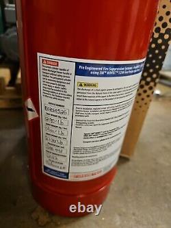 ROTAREX Stainless Pressure Cylinder Valve Fire Extinguisher FIREDETEC ILP