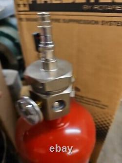 ROTAREX Stainless Pressure Cylinder Valve Fire Extinguisher FIREDETEC ILP