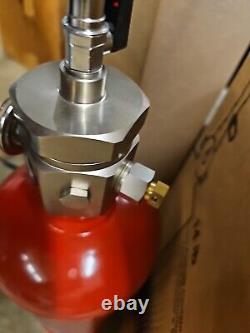 ROTAREX Stainless Pressure Cylinder Valve Fire Extinguisher FIREDETEC ILP