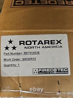 ROTAREX Stainless Pressure Cylinder Valve Fire Extinguisher FIREDETEC ILP