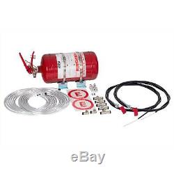 RRS Mechanical Steel Bottle 4.25 Litre AFFF Rally Fire Extinguisher System FIA