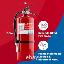 Rechargeable 4-A60-BC Commercial/Residential Fire Extinguisher