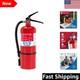 Rechargeable Heavy Duty Fire Extinguisher Red, Metal, Ideal for Homes/Offices