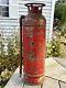 Red Brass Fire Extinguisher