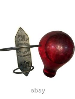 Red Comet Original Automatic Fire Extinguisher with Mounting Bracket MINT