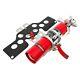 Rennline Red Dry Chemical Fire Extinguisher & EZ Adjust Mount Package