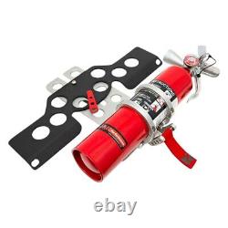 Rennline Red Dry Chemical Fire Extinguisher & EZ Adjust Mount Package