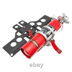 Rennline Red Dry Chemical Fire Extinguisher & EZ Adjust Mount Package