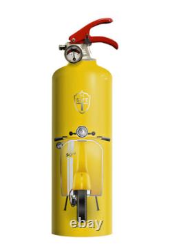 SAFE-T Vespa Yellow Fire Extinguisher SL1802 withOriginal Container NEW