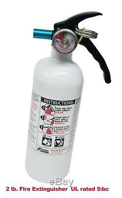 SMD QUICK RELEASE MOUNT WithCLAMPS 1.75 Tube + 2LB FIRE EXTINGUISHER (SXS, UTV)