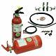 SPA Design Race / Rally FIA Steel Mechanical Foam Fire Extinguisher 4 Litre Kit