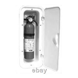 SSI Recessed Fire Extinguisher box WITH DOOR fire extinguisher not included