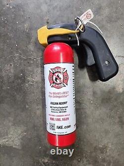 STOP FYRE, Fie Extinguisher. The Only Clean Agent Fire Extinguisher In The World