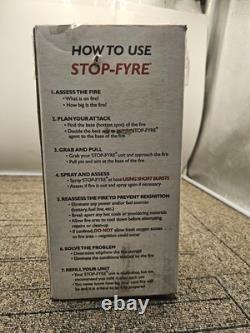 STOP-FYRE Fire Extinguisher AKE Safety Equipment