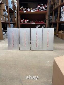 Safety 4-Vintage fire extinguisher cabinet. 12 7/8 wide, 26 3/8 long, 6 deep