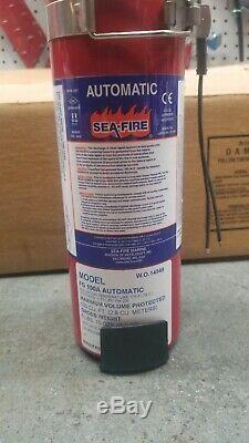 Sea Fire FG-100A 3 1/2 ×16inch Marine Boat Automatic Fire Extinguisher