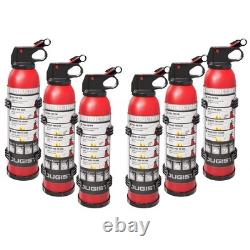 Small Fire Extinguisher 6Pack 1.32lb Ougist FF600 for Home Car Kitchen
