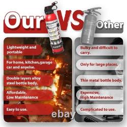 Small Fire Extinguisher 6Pack 1.32lb Ougist FF600 for Home Car Kitchen