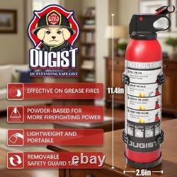 Small Fire Extinguisher 6Pack 1.32lb Ougist FF600 for Home Car Kitchen